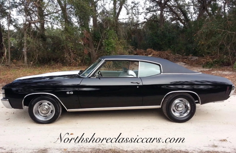 Used 1971 Chevrolet Chevelle -TUXEDO BLACK-VERY CLEAN WITH LOW MILES- | Mundelein, IL