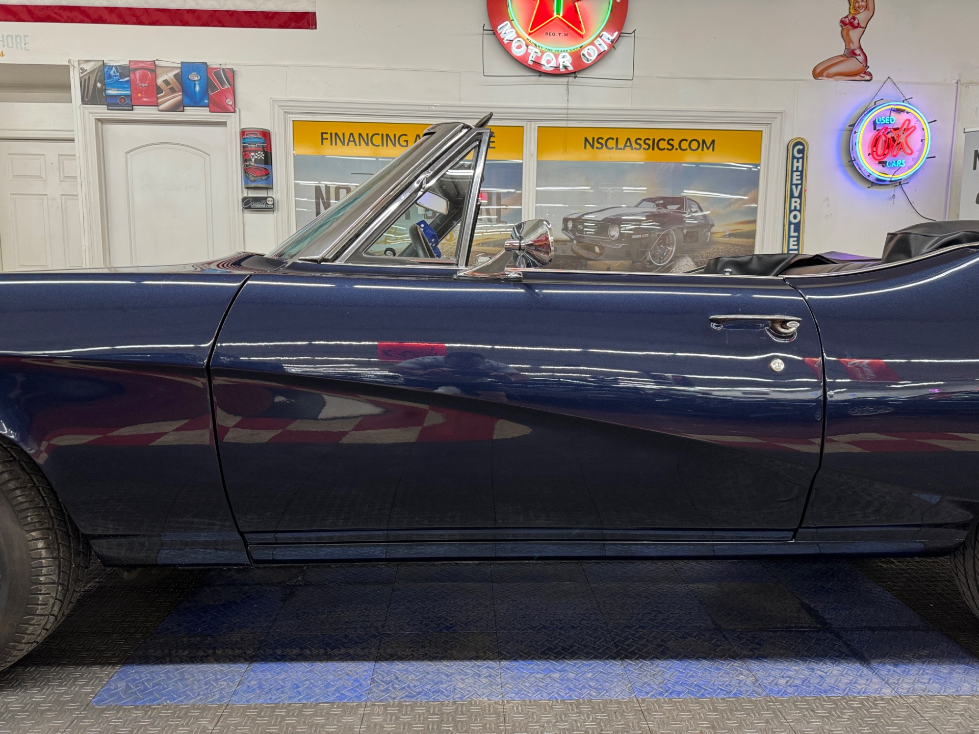 1968 Buick Skylark Midnight Blue Power Top Convertible