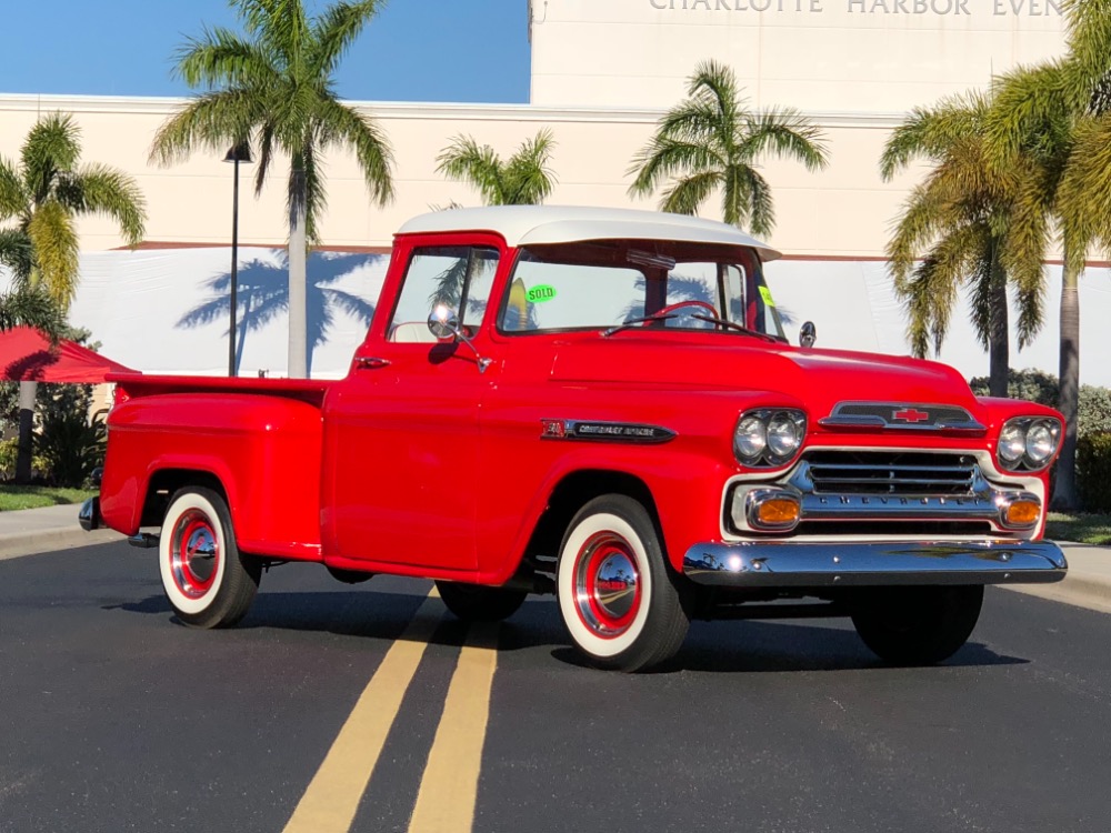 Used 1959 Chevrolet Pickup CLEARANCE-RESTORED-Apache 31-FRAME OFF-FLORIDA STEP SIDE- | Mundelein, IL