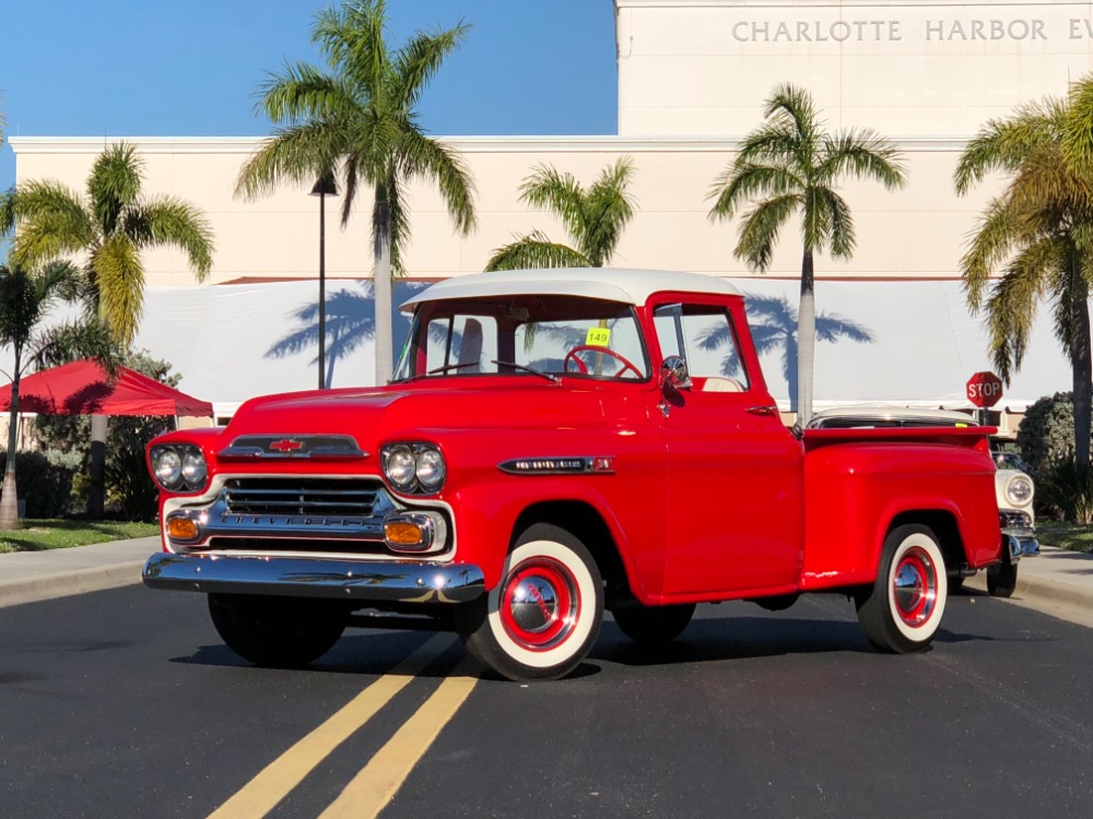 Used 1959 Chevrolet Pickup CLEARANCE-RESTORED-Apache 31-FRAME OFF-FLORIDA STEP SIDE- | Mundelein, IL