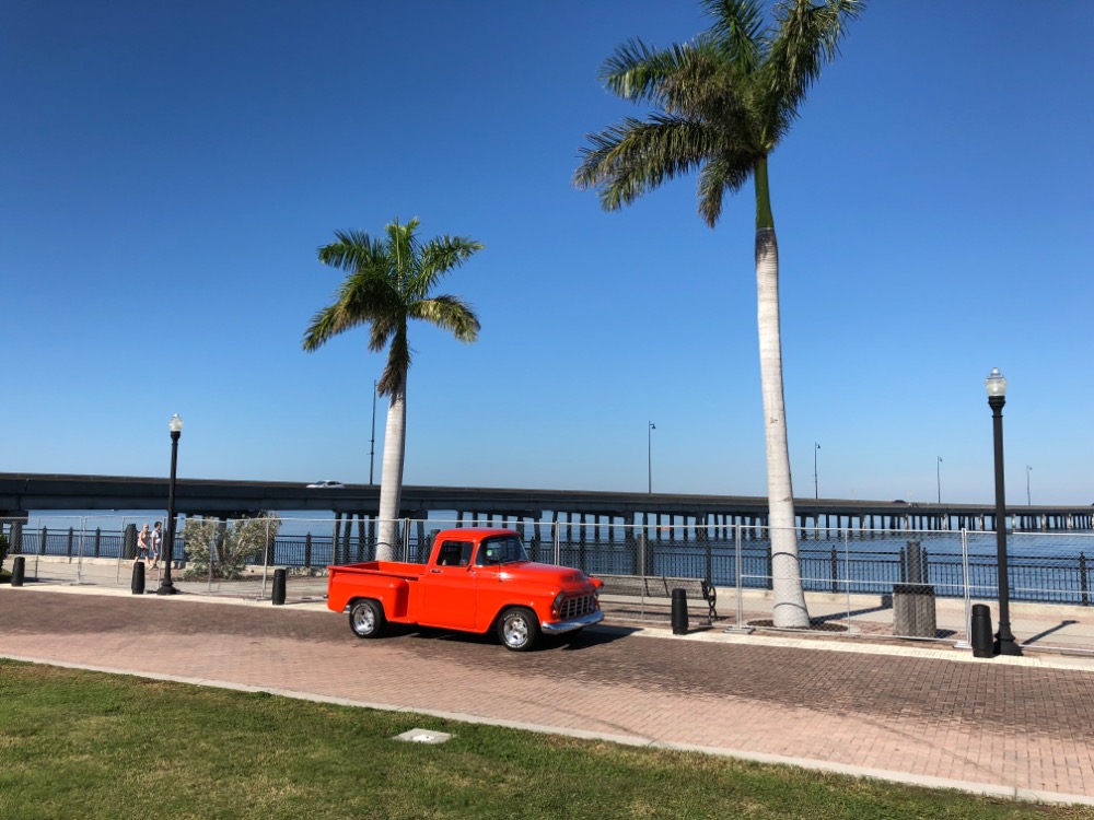 Used 1957 Chevrolet Pickup 3100-HUGGER ORANGE- PICKUP- CUSTOM BED - FRAME OFF RESTORED - SEE VIDEO | Mundelein, IL
