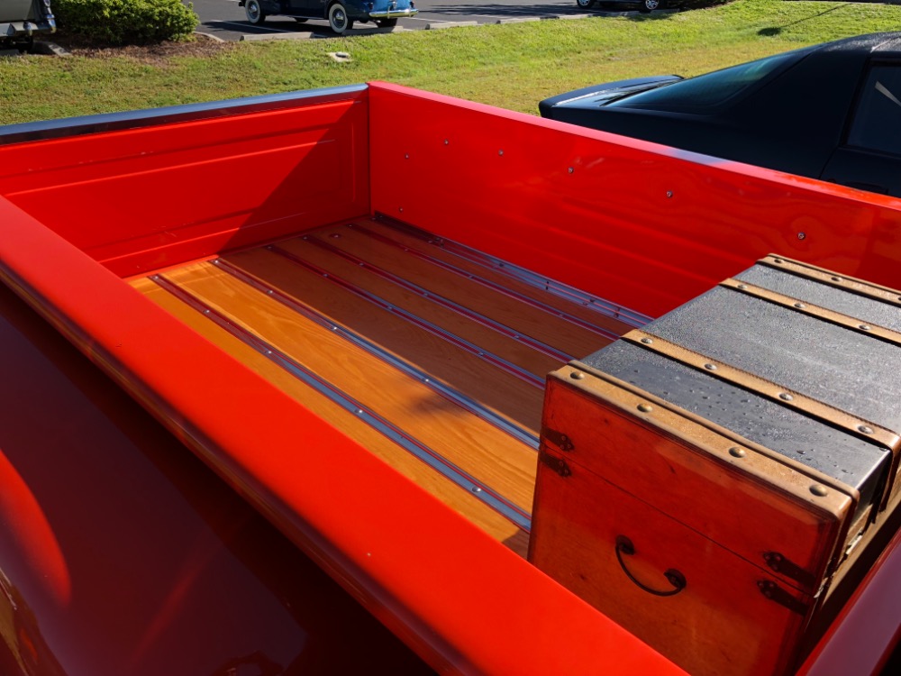 Used 1957 Chevrolet Pickup 3100-HUGGER ORANGE- PICKUP- CUSTOM BED - FRAME OFF RESTORED - SEE VIDEO | Mundelein, IL