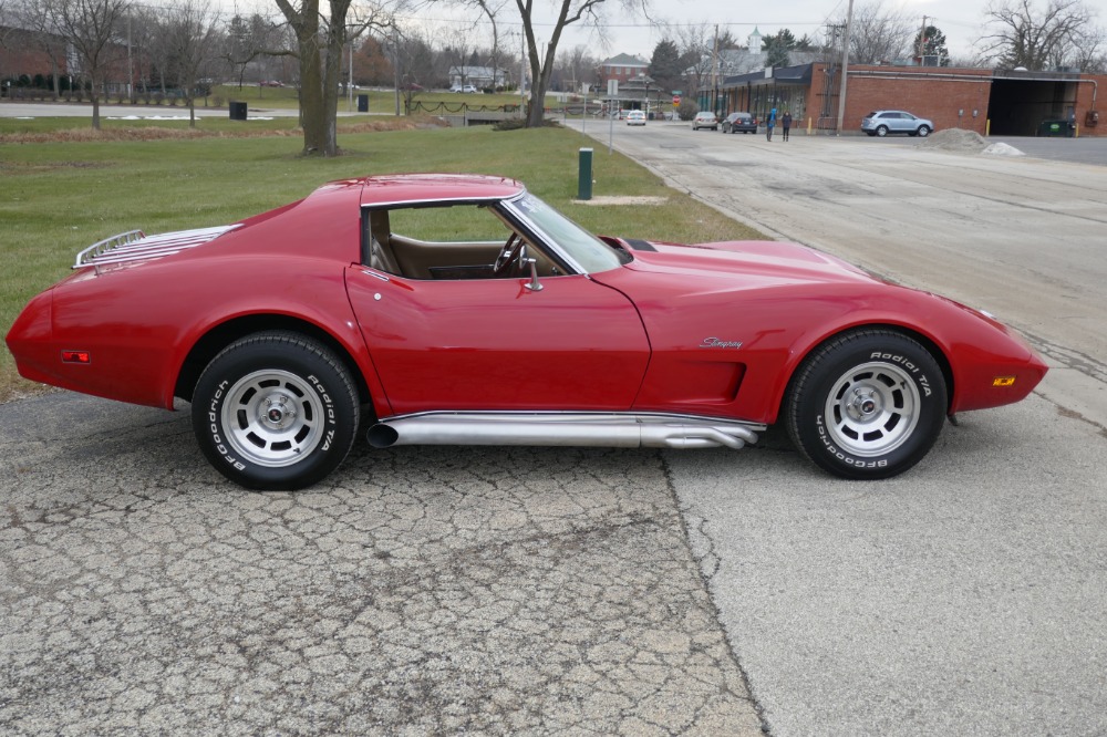 Used 1974 Chevrolet Corvette -STINGRAY-T-TOPS/4 SPEED MANUAL-SPLIT BUMPER-SIDE PIPES- SEE VIDEO | Mundelein, IL