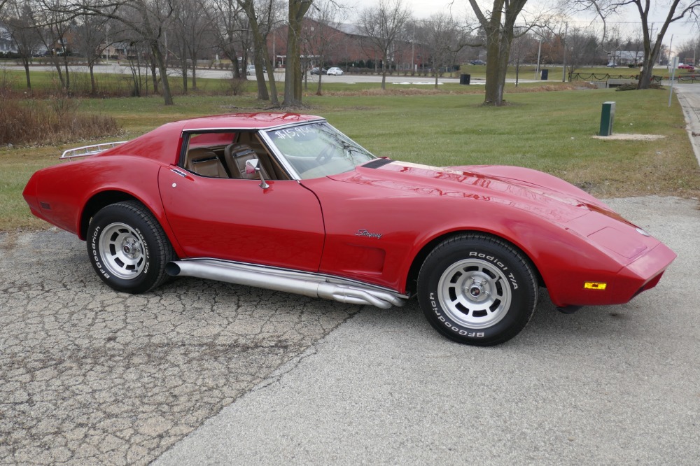 Used 1974 Chevrolet Corvette -STINGRAY-T-TOPS/4 SPEED MANUAL-SPLIT BUMPER-SIDE PIPES- SEE VIDEO | Mundelein, IL