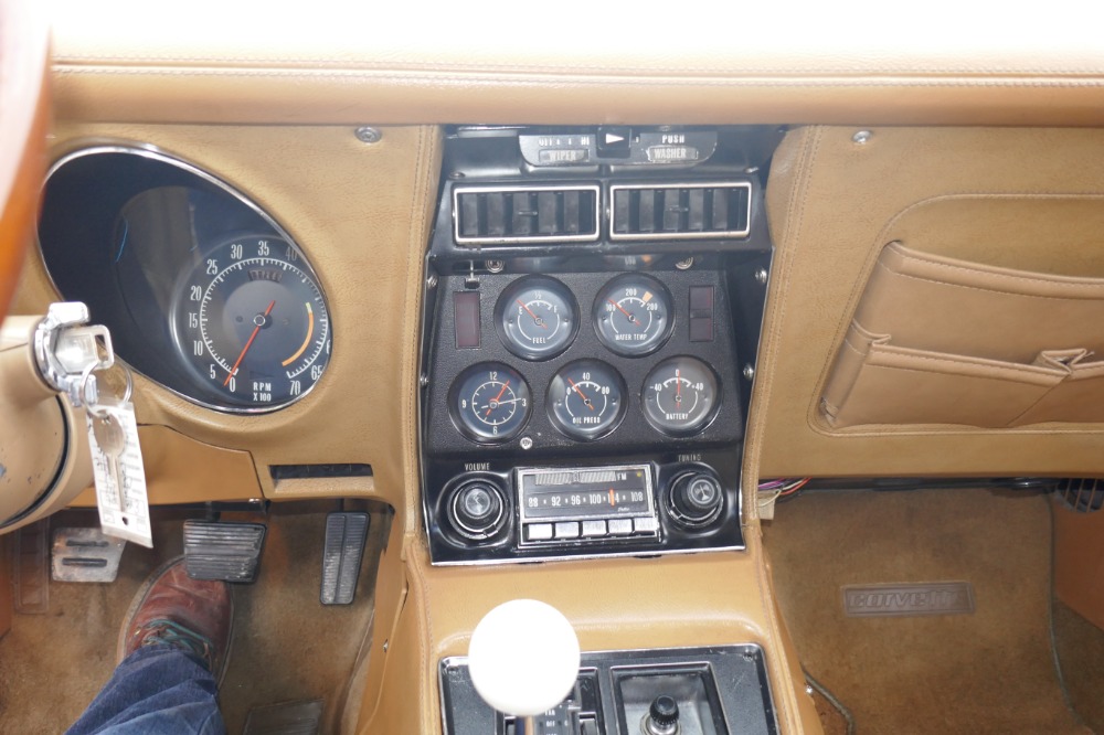 Used 1974 Chevrolet Corvette -STINGRAY-T-TOPS/4 SPEED MANUAL-SPLIT BUMPER-SIDE PIPES- SEE VIDEO | Mundelein, IL
