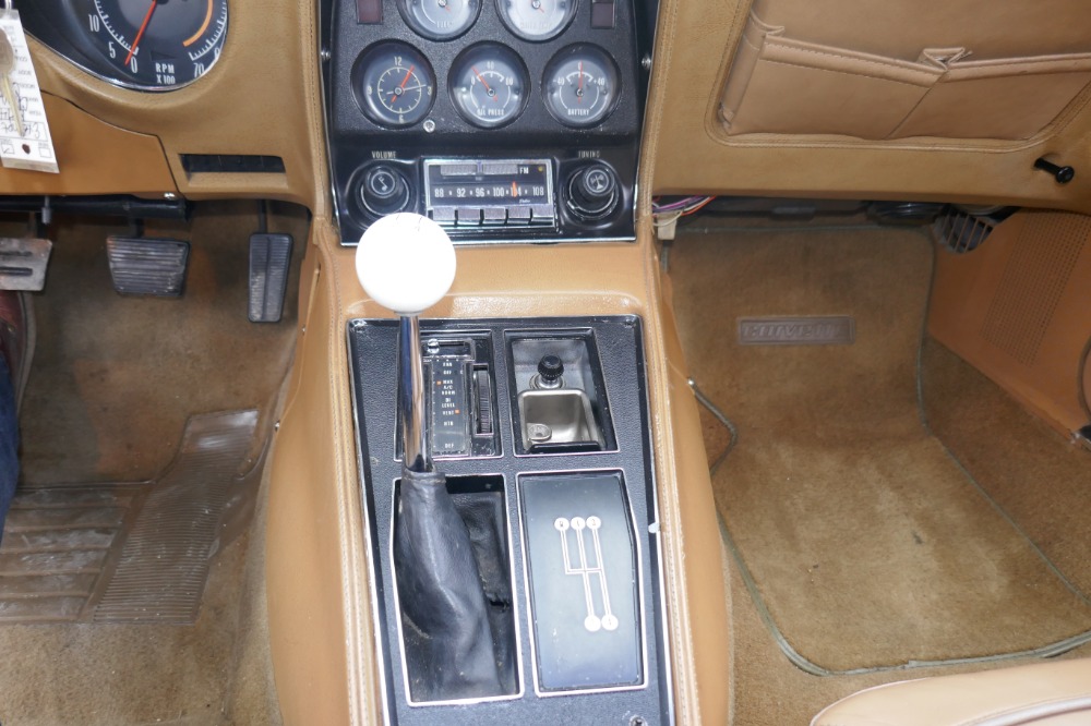 Used 1974 Chevrolet Corvette -STINGRAY-T-TOPS/4 SPEED MANUAL-SPLIT BUMPER-SIDE PIPES- SEE VIDEO | Mundelein, IL
