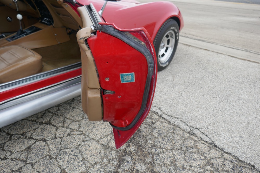 Used 1974 Chevrolet Corvette -STINGRAY-T-TOPS/4 SPEED MANUAL-SPLIT BUMPER-SIDE PIPES- SEE VIDEO | Mundelein, IL