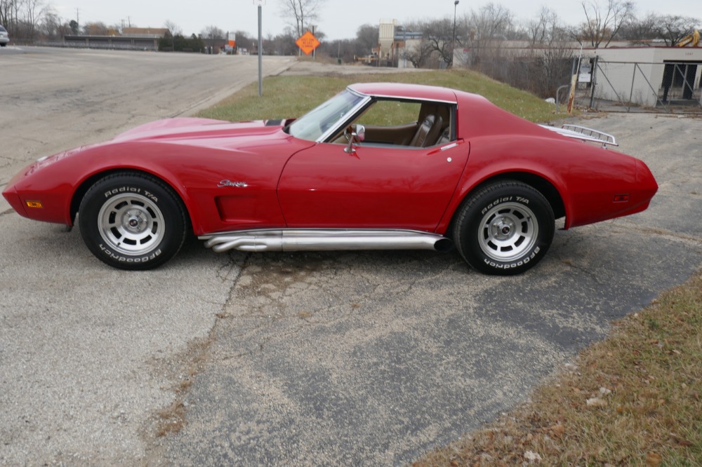 Used 1974 Chevrolet Corvette -STINGRAY-T-TOPS/4 SPEED MANUAL-SPLIT BUMPER-SIDE PIPES- SEE VIDEO | Mundelein, IL