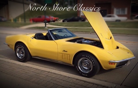 Used 1970 Chevrolet Corvette -LS5 454/MUNCIE 4SPD- DAYTONA YELLOW- FRAME OFF RESTORED CONVERTIBLE | Mundelein, IL