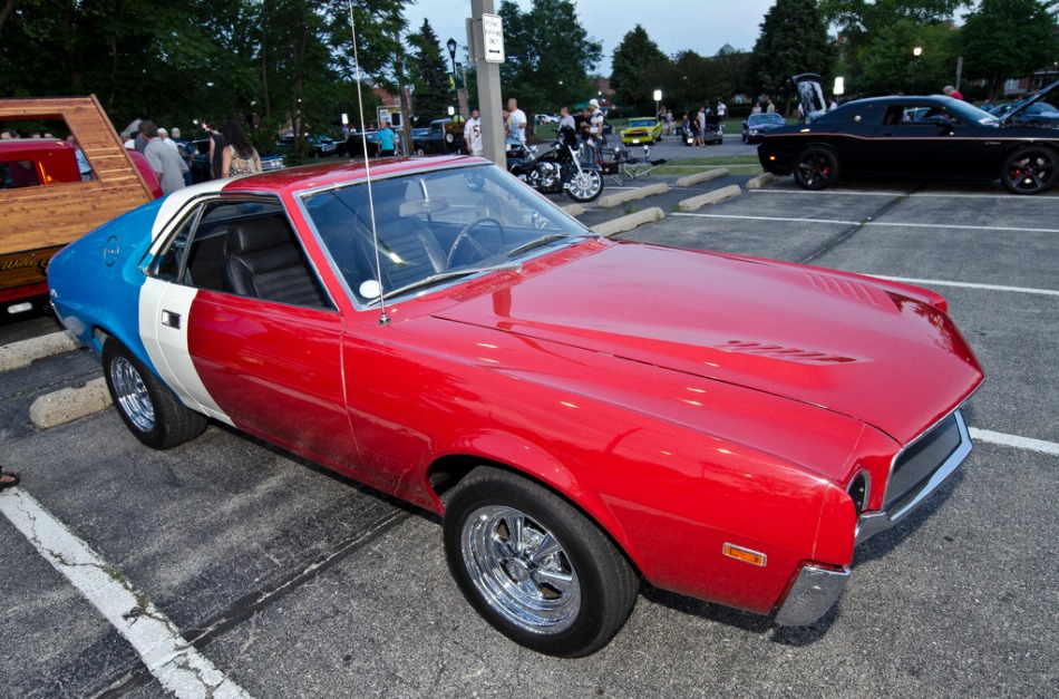 Used 1969 AMC AMX - RED WHITE AND BLUE MUSCLE 410HP- | Mundelein, IL