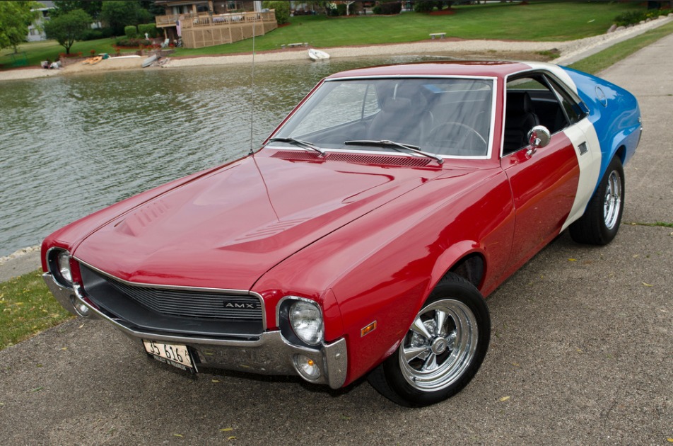 Red White And Blue Auto Sales >> 1969 Amc Amx Red White And Blue Muscle 410hp Stock Red White And Blue Auto Sales >> 1969 Amc Amx Red White And Blue Muscle 410hp Stock