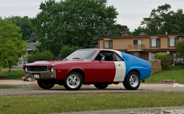 Used 1969 AMC AMX - RED WHITE AND BLUE MUSCLE 410HP- | Mundelein, IL