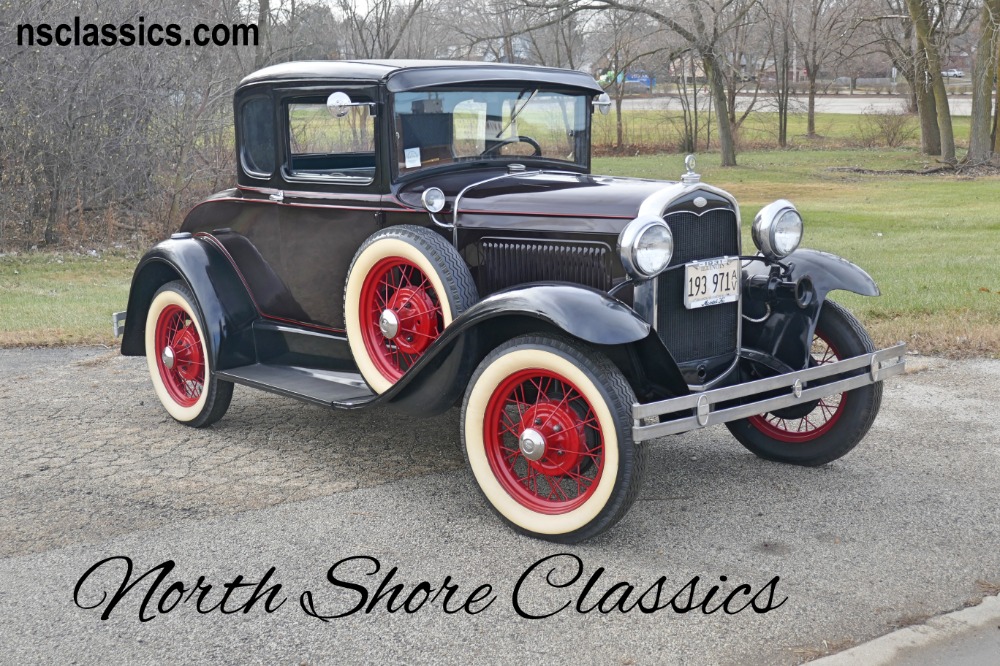 Used 1931 Ford Model A -5 WINDOW COUPE WITH RUMBLE SEAT- SEE VIDEO | Mundelein, IL