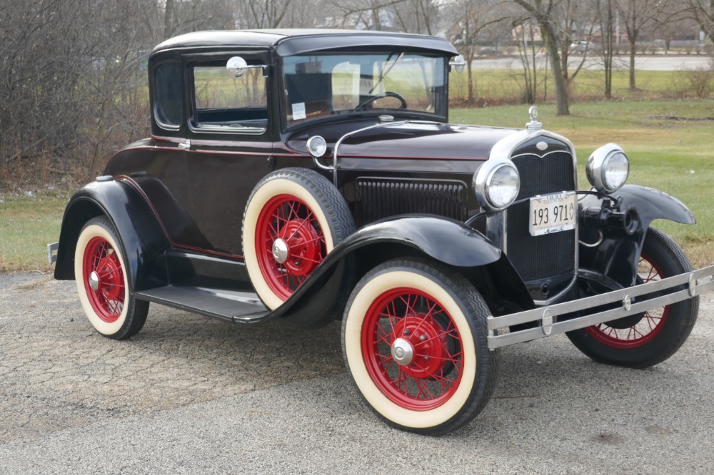 Used 1931 Ford Model A -5 WINDOW COUPE WITH RUMBLE SEAT- SEE VIDEO | Mundelein, IL