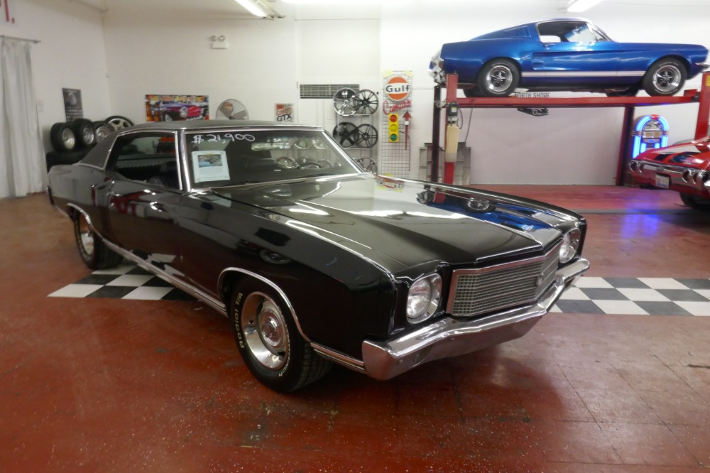 Used 1970 Chevrolet Monte Carlo -TRIPLE BLACK NICE CONDITION 454 BIG BLOCK- | Mundelein, IL