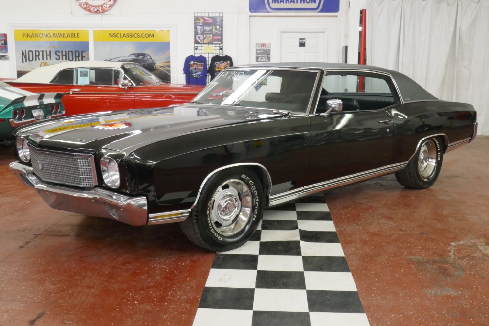 Used 1970 Chevrolet Monte Carlo -TRIPLE BLACK NICE CONDITION 454 BIG BLOCK- | Mundelein, IL