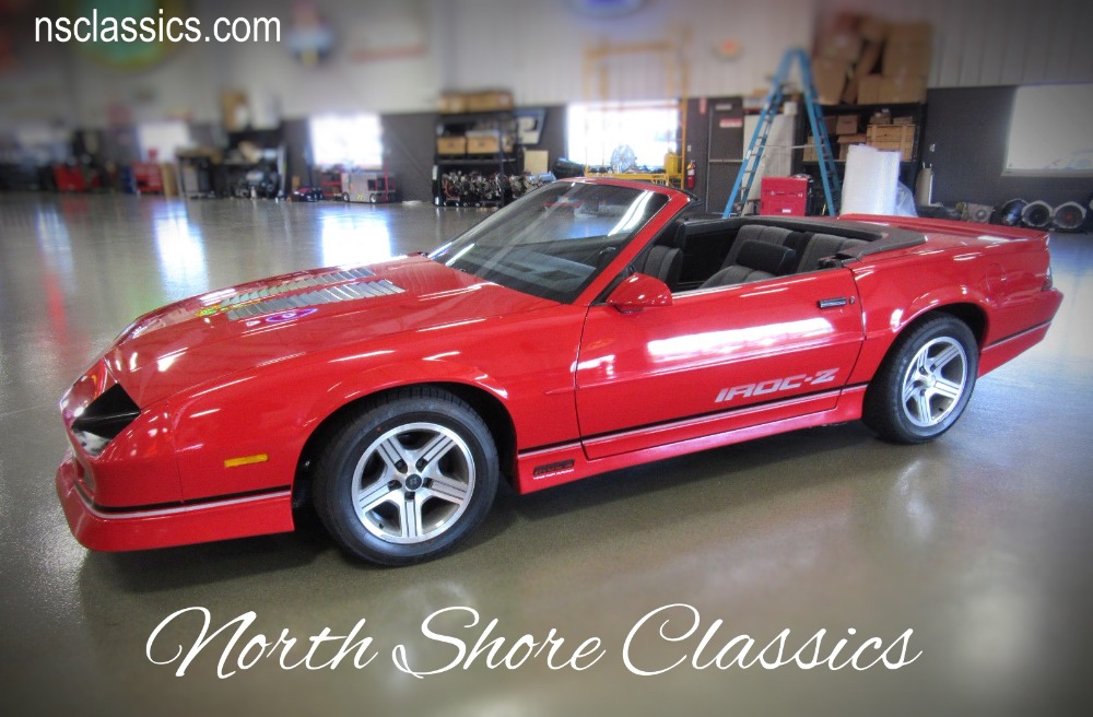 Used 1988 Chevrolet Camaro -ORIGINAL  IROC- Z28- CONVERTIBLE - WITH LOW MILES- | Mundelein, IL