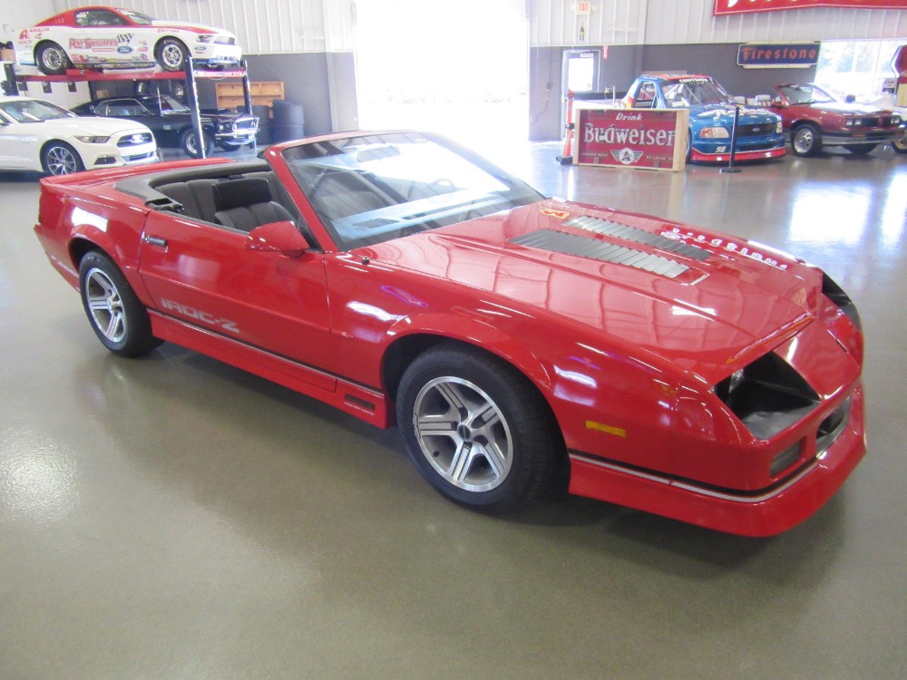 Used 1988 Chevrolet Camaro -ORIGINAL  IROC- Z28- CONVERTIBLE - WITH LOW MILES- | Mundelein, IL