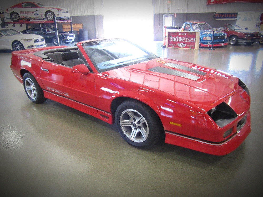 Used 1988 Chevrolet Camaro -ORIGINAL  IROC- Z28- CONVERTIBLE - WITH LOW MILES- | Mundelein, IL