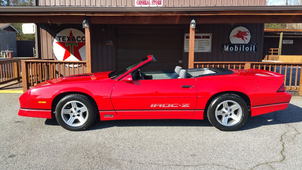 Used 1989 Chevrolet Camaro -Z28 -IROC-CONVERTIBLE - 43k ORIGINAL MILES- AOD- SEE VIDEO | Mundelein, IL