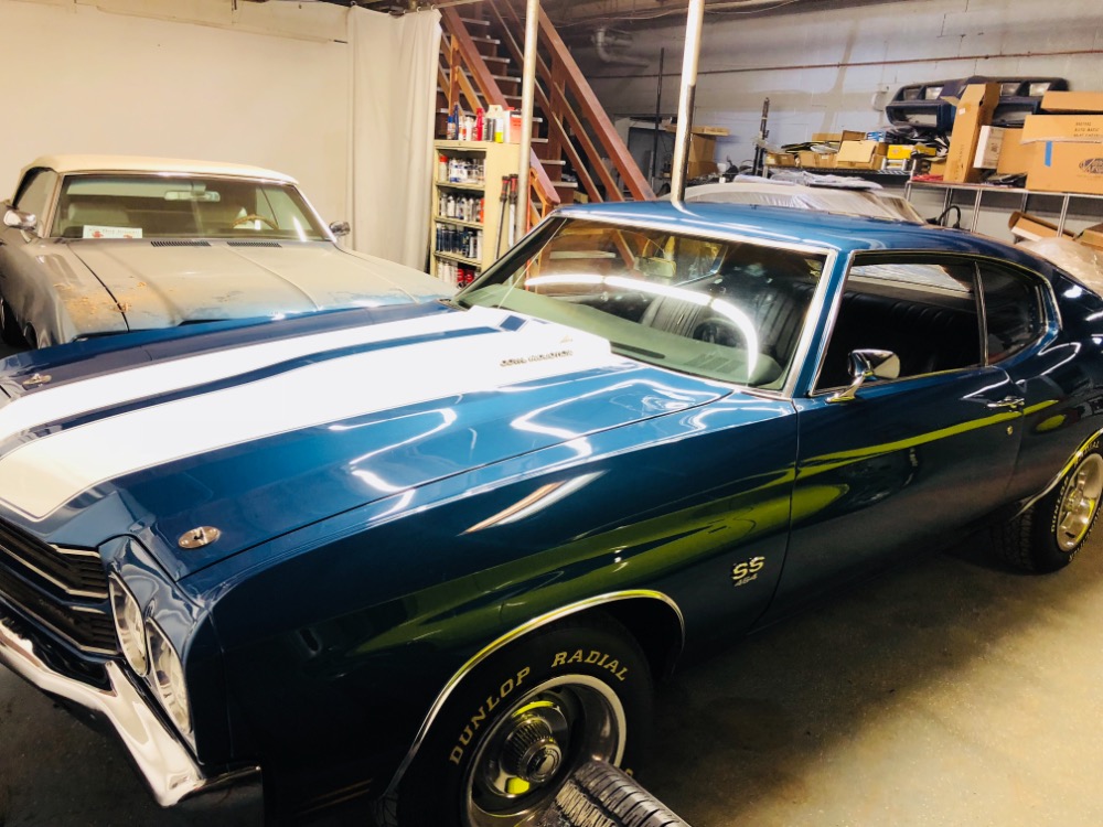 Used 1970 Chevrolet Chevelle -SS454-Manual 4 Speed-Fathom Blue- | Mundelein, IL
