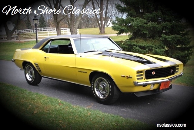 Used 1969 Chevrolet Camaro - RS/Z28 DAYTONA YELLOW-WELL DOCUMENTED NUMBERS MATCHING MUSCLE CAR- | Mundelein, IL