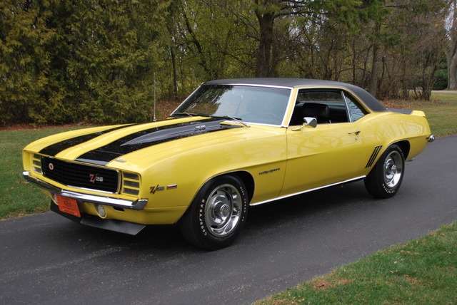 Used 1969 Chevrolet Camaro - RS/Z28 DAYTONA YELLOW-WELL DOCUMENTED NUMBERS MATCHING MUSCLE CAR- | Mundelein, IL