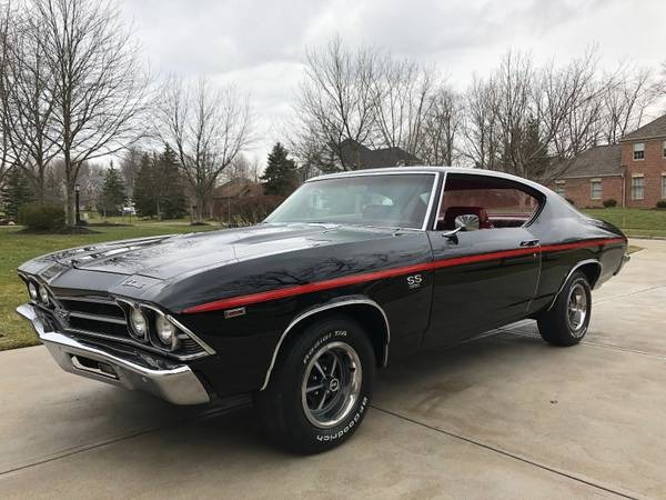Used 1969 Chevrolet Chevelle -SS396-MINT CONDITION RESTORED-BEST COLOR COMBO- | Mundelein, IL