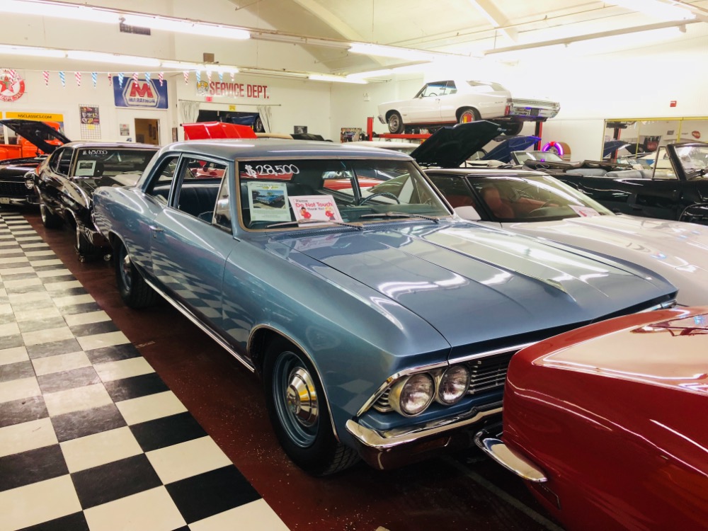 Used 1966 Chevrolet Chevelle 300 Deluxe-Post Sedan-4 Spd- FROM SOUTH CAROLINA -SEE VIDEO | Mundelein, IL