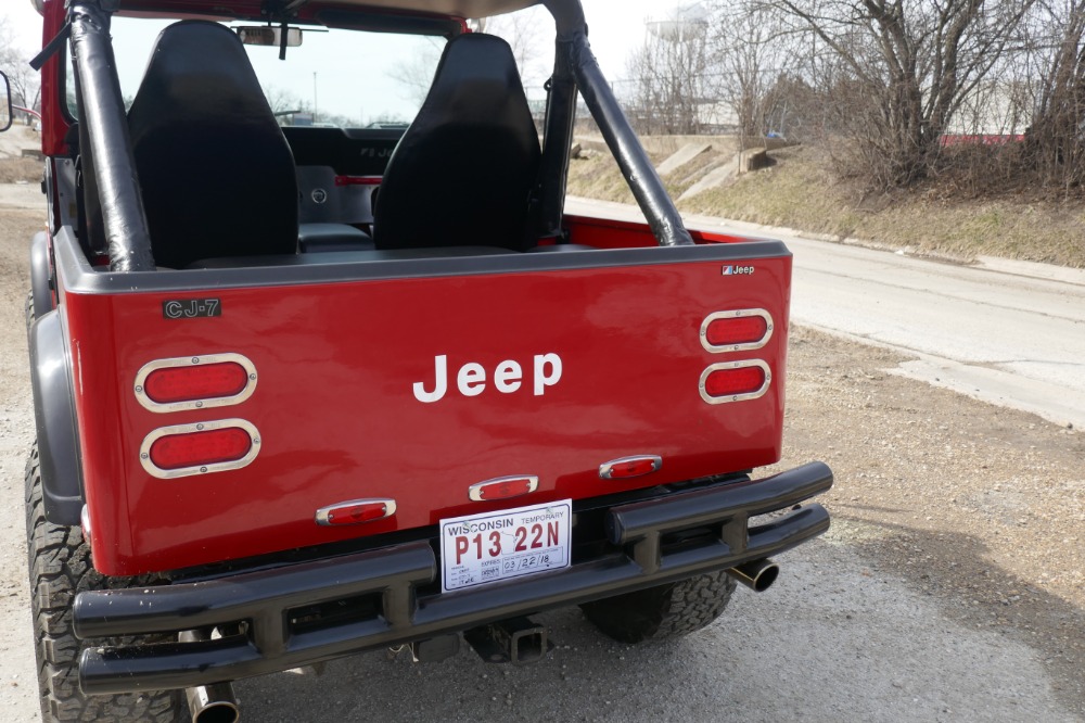 Used 1986 Jeep CJ -PRICE DROP!!! - CJ 7- RESTORED 4X4- 4-INCH SUSPENSION LIFT - | Mundelein, IL
