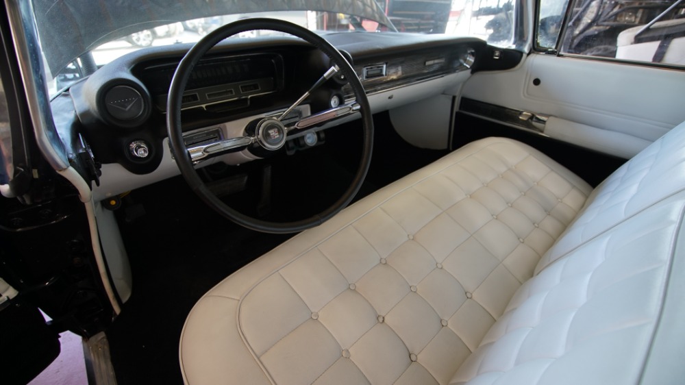 Used 1960 Cadillac Series 62 -AIR RIDE-SLICK JET BLACK PAINT-NEW INTERIOR-SLAMMED | Mundelein, IL