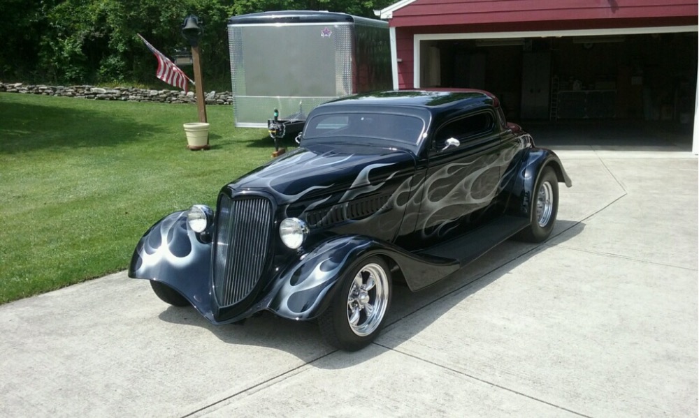 Used 1934 Ford Coupe -SHOW QUALITY FIBERGLASS 3 WINDOW COUPE-REAL HIGH END BUILD- | Mundelein, IL