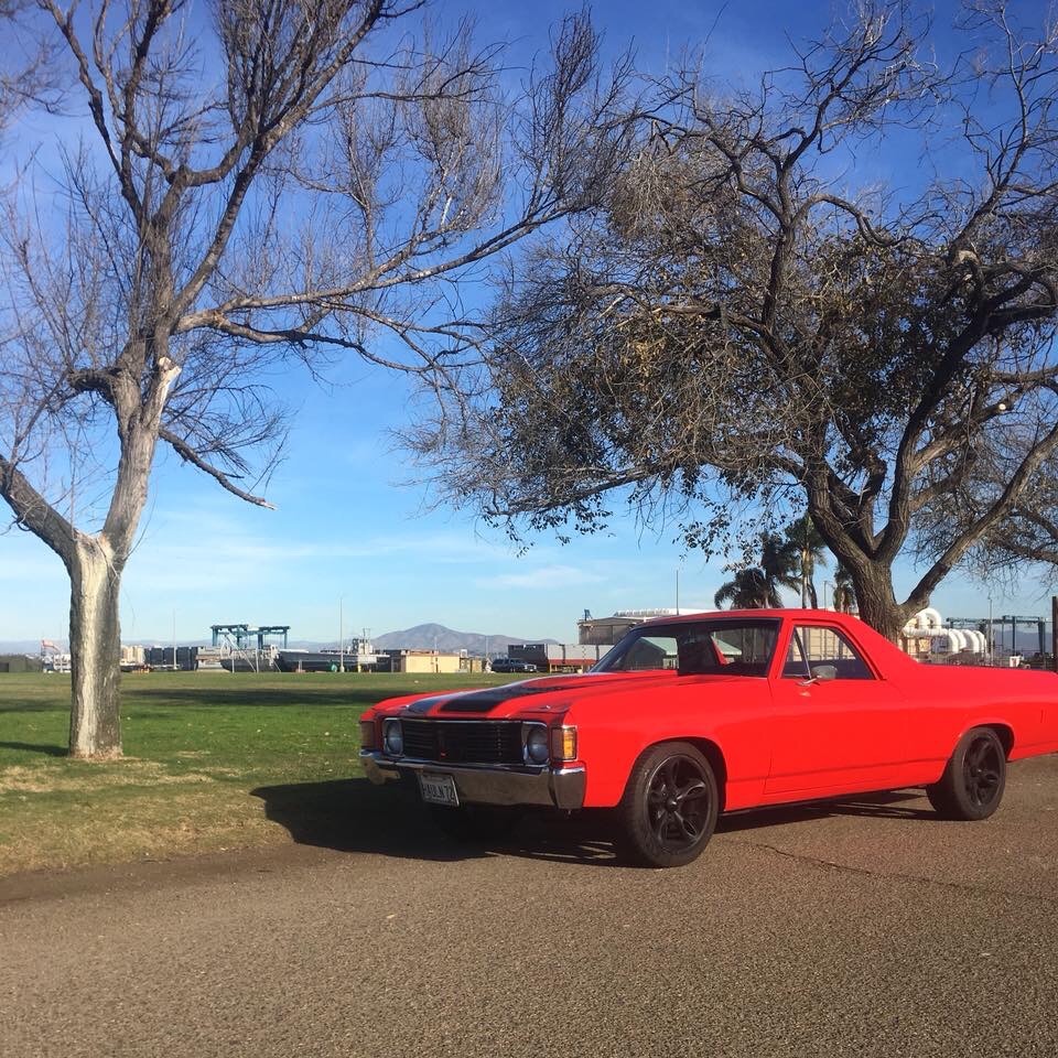 Used 1972 Chevrolet El Camino -VIPER RED PAINT-CALIFORNIA PICK UP- | Mundelein, IL