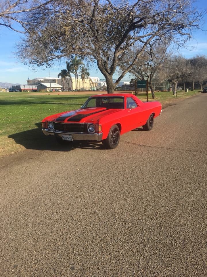Used 1972 Chevrolet El Camino -VIPER RED PAINT-CALIFORNIA PICK UP- | Mundelein, IL