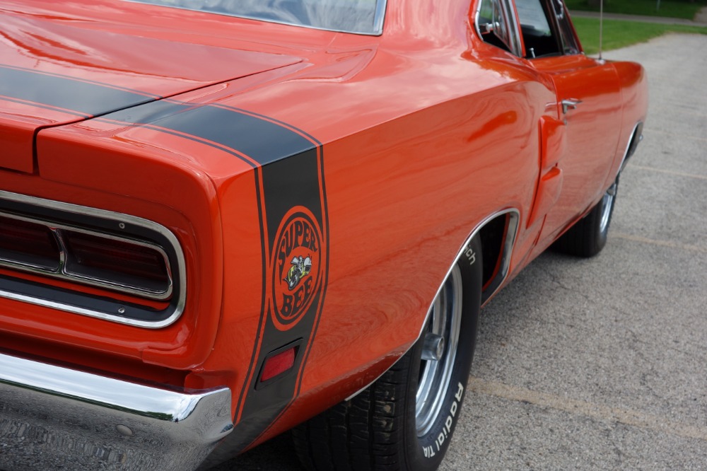 Used 1969 Dodge Super Bee -FACTORY H CODE RAMCHARGER-4 SPEED-NEW HEMI ORANGE PAINT- | Mundelein, IL