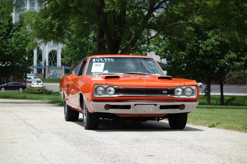 Used 1969 Dodge Super Bee -FACTORY H CODE RAMCHARGER-4 SPEED-NEW HEMI ORANGE PAINT- | Mundelein, IL