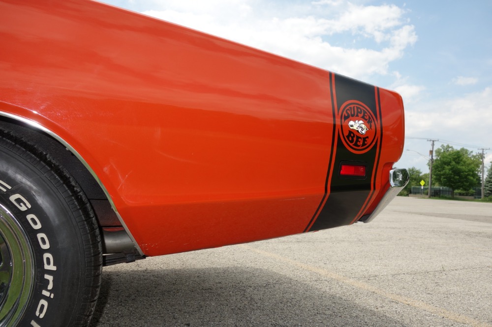 Used 1969 Dodge Super Bee -FACTORY H CODE RAMCHARGER-4 SPEED-NEW HEMI ORANGE PAINT- | Mundelein, IL
