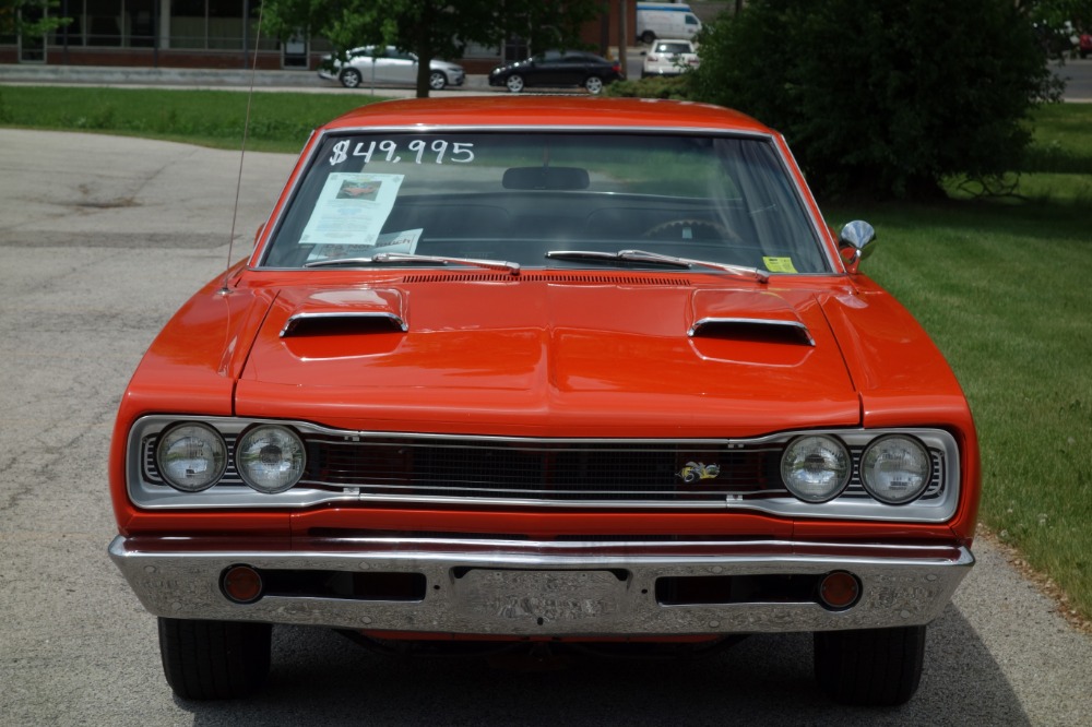 Used 1969 Dodge Super Bee -FACTORY H CODE RAMCHARGER-4 SPEED-NEW HEMI ORANGE PAINT- | Mundelein, IL