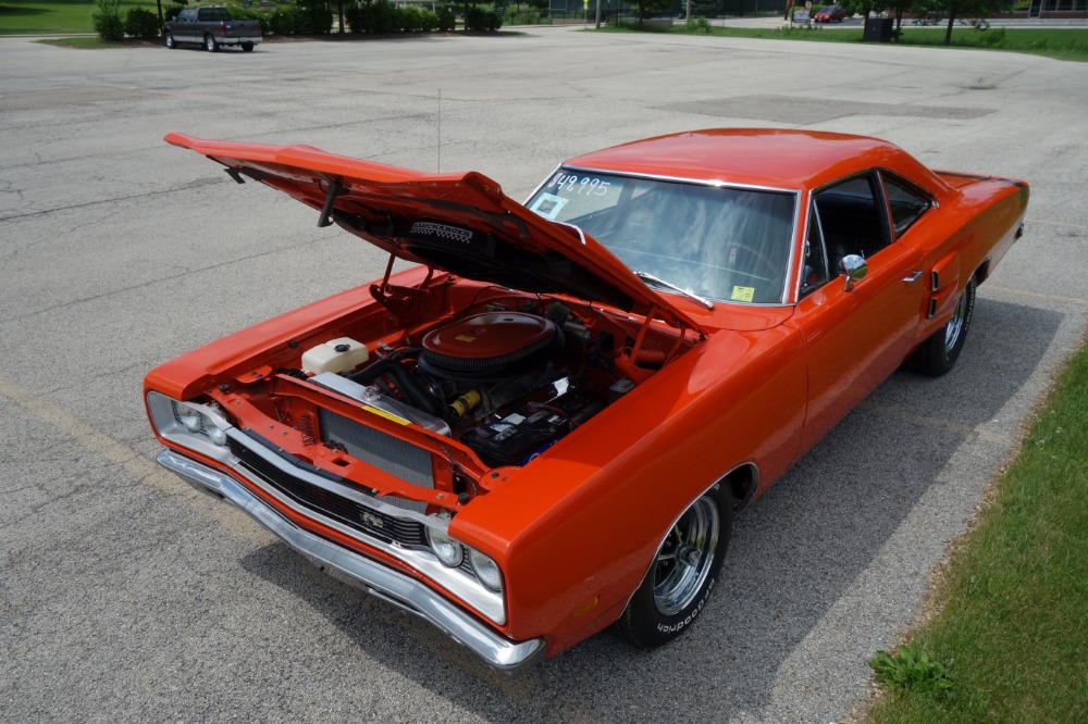 Used 1969 Dodge Super Bee -FACTORY H CODE RAMCHARGER-4 SPEED-NEW HEMI ORANGE PAINT- | Mundelein, IL