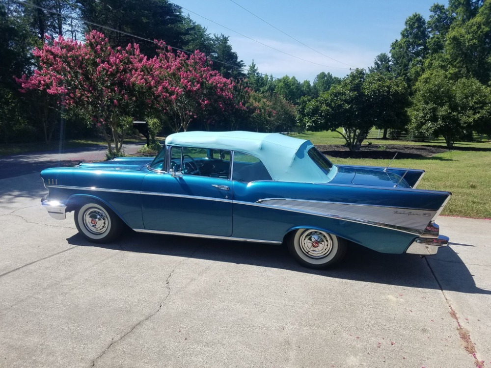 Used 1957 Chevrolet Bel Air - HARBOR BLUE -CONVERTIBLE - SEE VIDEO | Mundelein, IL