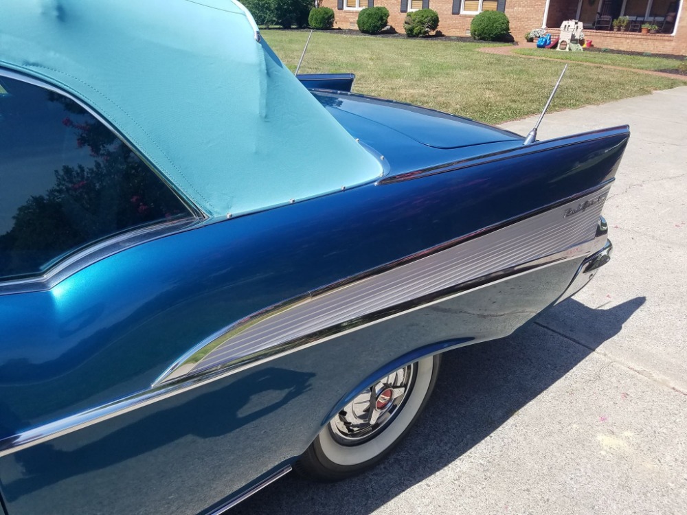 Used 1957 Chevrolet Bel Air - HARBOR BLUE -CONVERTIBLE - SEE VIDEO | Mundelein, IL