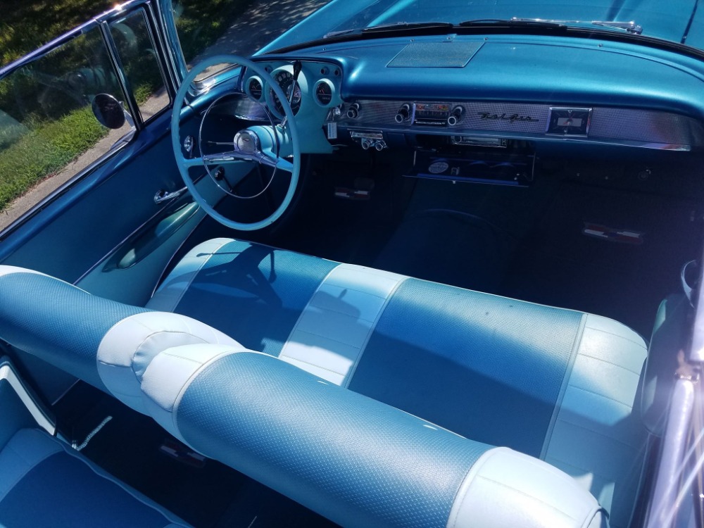 Used 1957 Chevrolet Bel Air - HARBOR BLUE -CONVERTIBLE - SEE VIDEO | Mundelein, IL