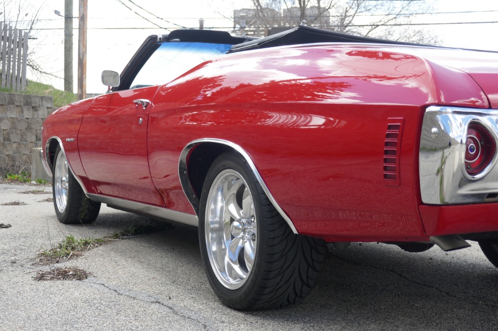 Used 1972 Chevrolet Chevelle -FACTORY 72 CODE-RECENT FRAME UP RESTORATION-SOLID CONVERTIBLE- SEE VIDEO | Mundelein, IL
