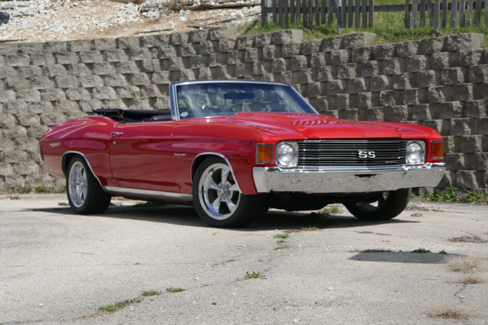 Used 1972 Chevrolet Chevelle -FACTORY 72 CODE-RECENT FRAME UP RESTORATION-SOLID CONVERTIBLE- SEE VIDEO | Mundelein, IL