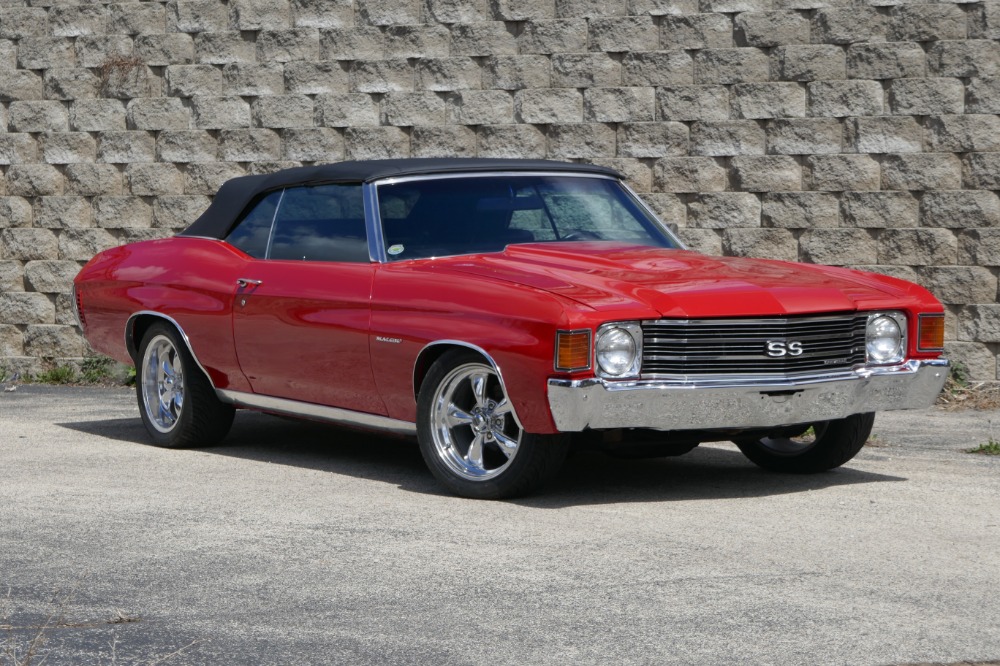 Used 1972 Chevrolet Chevelle -FACTORY 72 CODE-RECENT FRAME UP RESTORATION-SOLID CONVERTIBLE- SEE VIDEO | Mundelein, IL