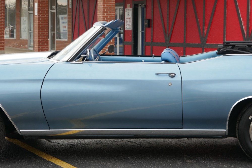 Used 1970 Chevrolet Chevelle -MALIBU- CLASSIC ASTRO BLUE CONVERTIBLE-350/AUTO-SEE VIDEO | Mundelein, IL