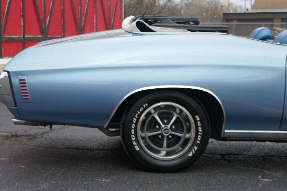 Used 1970 Chevrolet Chevelle -MALIBU- CLASSIC ASTRO BLUE CONVERTIBLE-350/AUTO-SEE VIDEO | Mundelein, IL
