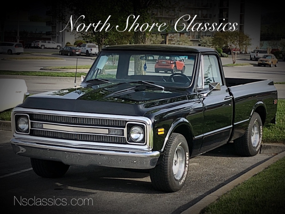 Used 1968 Chevrolet Pickup C10-ALABAMA  SHORT BED PICK UP-BLACK ON BLACK- | Mundelein, IL