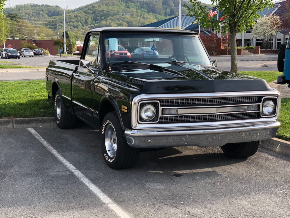 Used 1968 Chevrolet Pickup C10-ALABAMA  SHORT BED PICK UP-BLACK ON BLACK- | Mundelein, IL