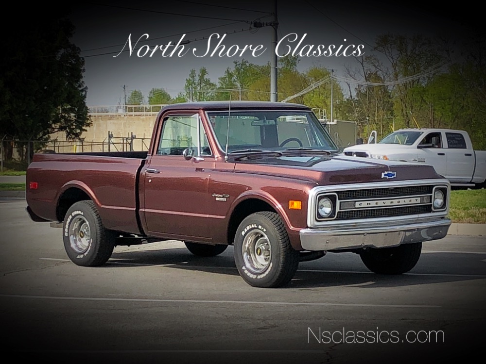 Used 1970 Chevrolet C-10 -CUSTOM/10-NEW PAINT-TENNESSEE  SHORT BED TRUCK- SEE VIDEO | Mundelein, IL